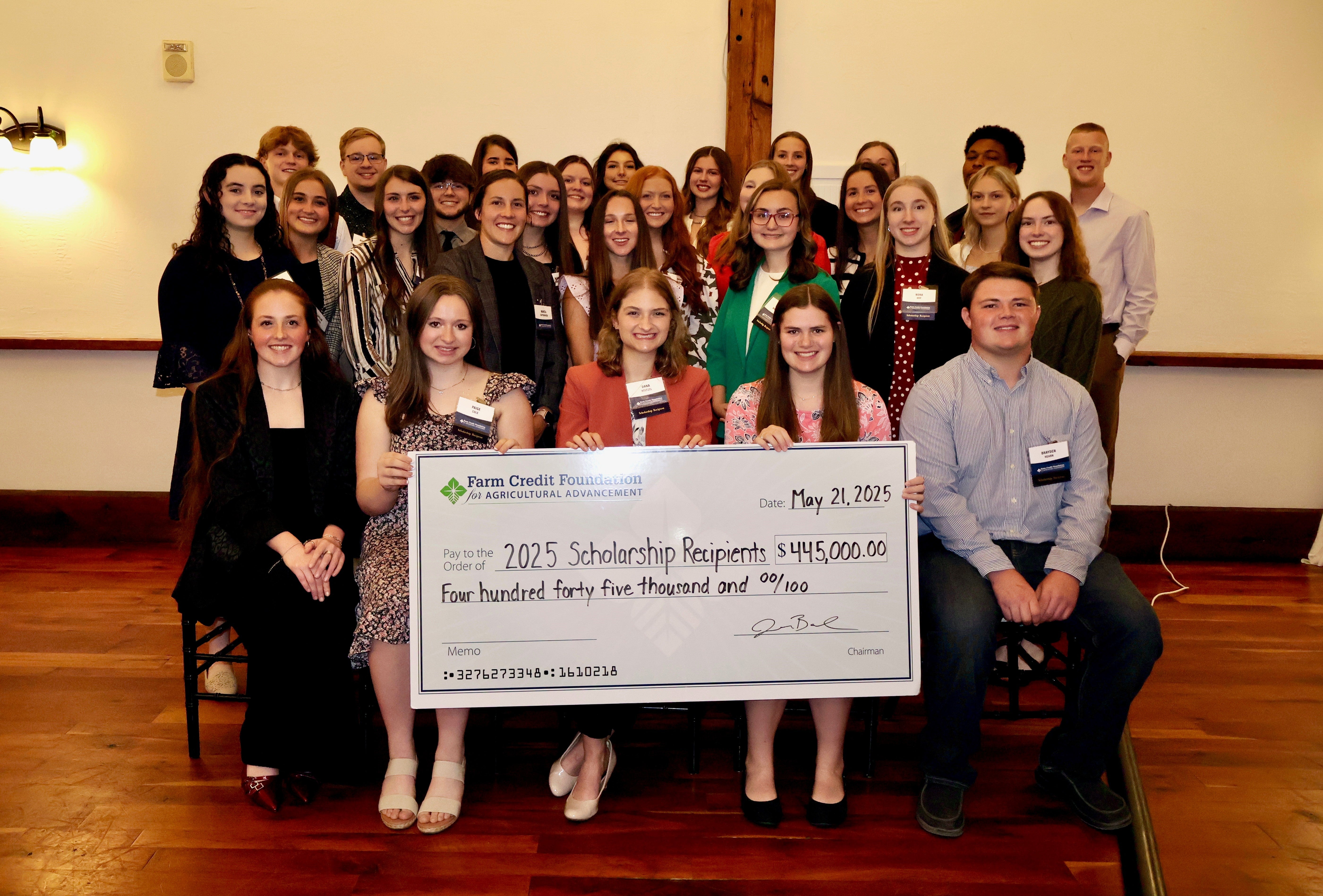 Scholarships to 65 Students